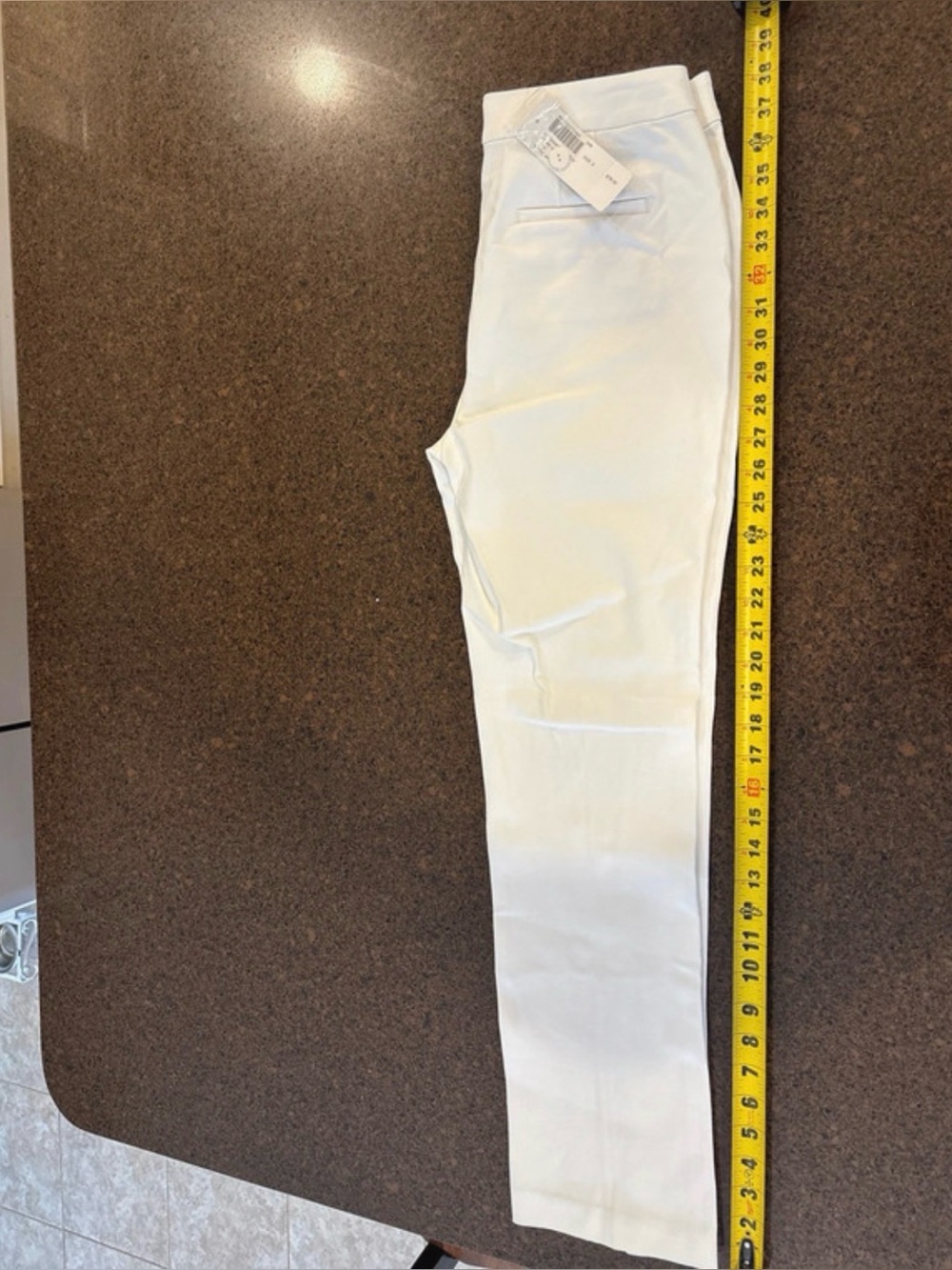 Chico's‎ White Straight-Leg Pants 0.5 - Picture 13 of 14